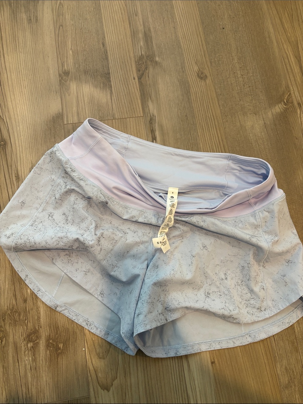 Lululemon Light Lavender Women's Athletic Shorts